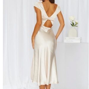 Hello Molly Satin Dress